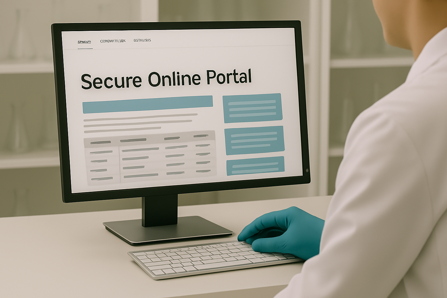 Secure Online Portal